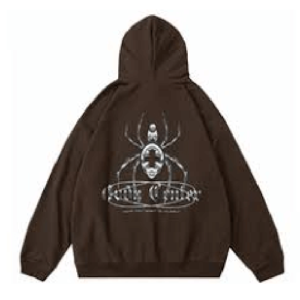Brown and Sp5der hoodies are on it